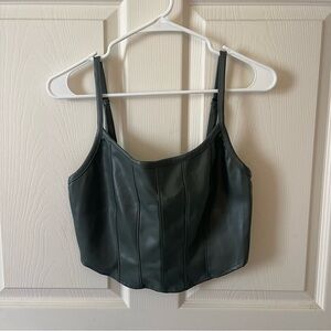 Kirious leather corset